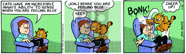 Garfield on Thursday January 16, 1986 Comic Strip