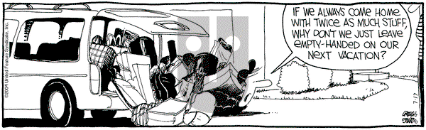 The Buckets on Saturday July 17, 2004 Comic Strip