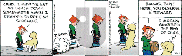 Red and Rover on Monday September 25, 2017 Comic Strip