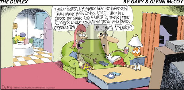 The Duplex on Sunday January 14, 2018 Comic Strip