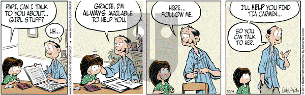 Baldo on Tuesday October 14, 2014 Comic Strip