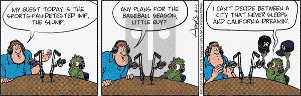 Tank McNamara on Saturday April 12, 2025 Comic Strip