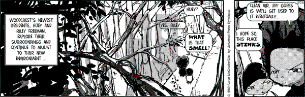The Boondocks on Tuesday October 29, 2013 Comic Strip