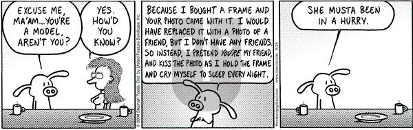 Pearls Before Swine on Friday September 24, 2004 Comic Strip