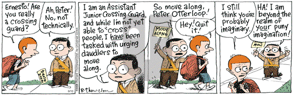 Cul de Sac on Monday September 10, 2012 Comic Strip
