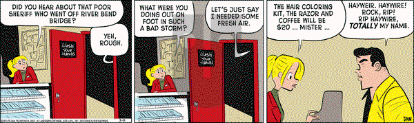 Rip Haywire on Friday March 8, 2019 Comic Strip