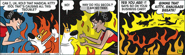 Rip Haywire on Saturday April 18, 2015 Comic Strip