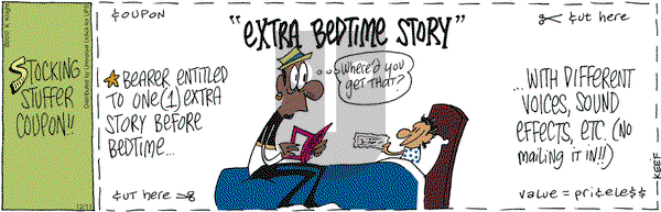The Knight Life on Tuesday December 11, 2012 Comic Strip