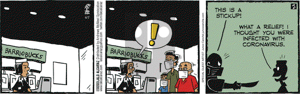 La Cucaracha on Tuesday April 7, 2020 Comic Strip