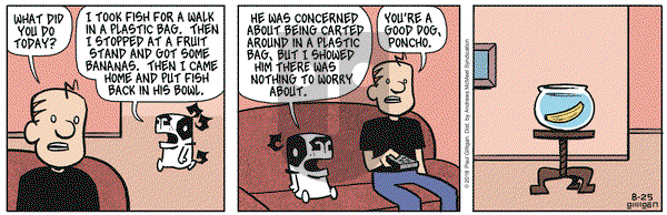 Pooch Cafe on Saturday August 25, 2018 Comic Strip
