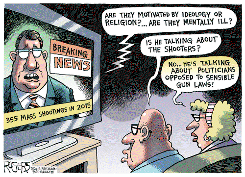 Rob Rogers on Friday December 4, 2015 Comic Strip