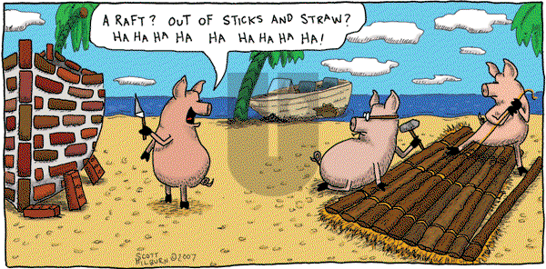 The Argyle Sweater on Friday February 9, 2007 Comic Strip