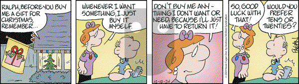 Drabble - Tuesday December 10, 2024 Comic Strip