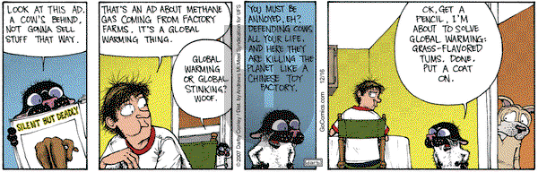 Get Fuzzy - Monday December 16, 2019 Comic Strip