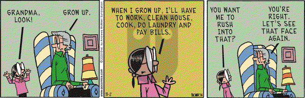 Grand Avenue on Monday November 2, 2020 Comic Strip