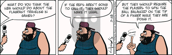 Tank McNamara on Friday March 28, 2025 Comic Strip