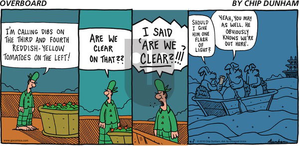 Overboard on Sunday September 4, 2016 Comic Strip