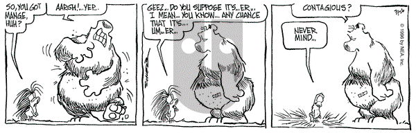 The Grizzwells on Tuesday March 26, 1996 Comic Strip