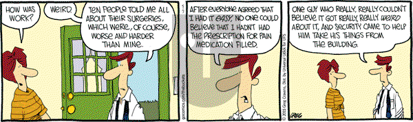The Buckets on Thursday May 7, 2015 Comic Strip