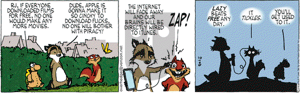 Over the Hedge on Friday October 8, 2010 Comic Strip