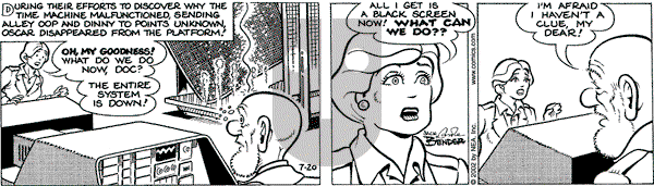 Alley Oop on Saturday July 20, 2002 Comic Strip