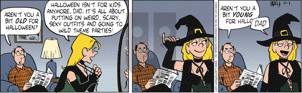 Luann on Saturday November 1, 2008 Comic Strip