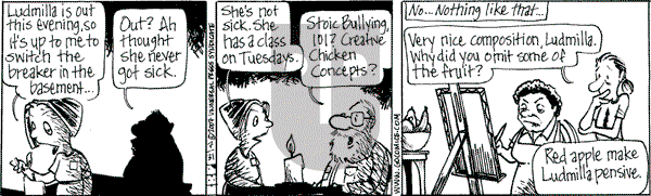 The Elderberries on Tuesday July 31, 2007 Comic Strip
