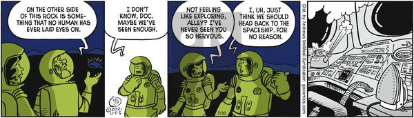 Alley Oop - Friday July 30, 2021 Comic Strip