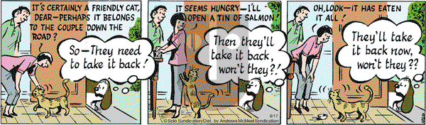 Fred Basset on Thursday September 17, 2020 Comic Strip