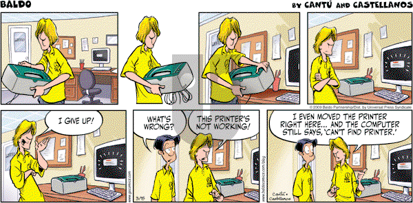 Baldo - Sunday March 15, 2009 Comic Strip