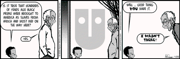 The Boondocks on Wednesday November 12, 2025 Comic Strip