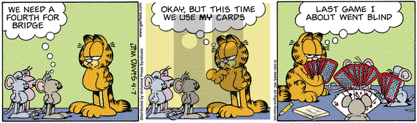 Garfield on Saturday April 7, 2001 Comic Strip
