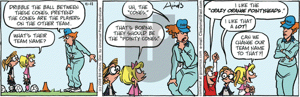 Cleats on Tuesday November 11, 2008 Comic Strip