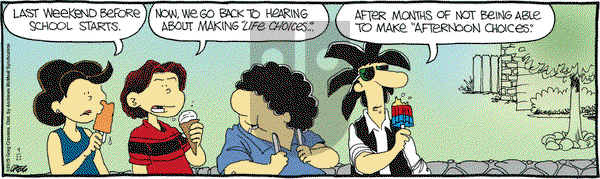 The Buckets on Saturday September 21, 2019 Comic Strip