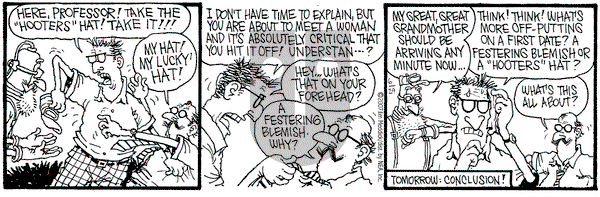 Monty on Saturday September 1, 2007 Comic Strip