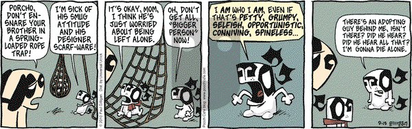 Pooch Cafe on Wednesday September 15, 2010 Comic Strip