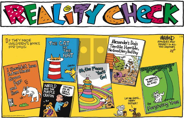 Reality Check on Sunday January 10, 2021 Comic Strip