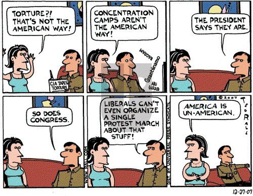 Ted Rall on Thursday December 27, 2007 Comic Strip