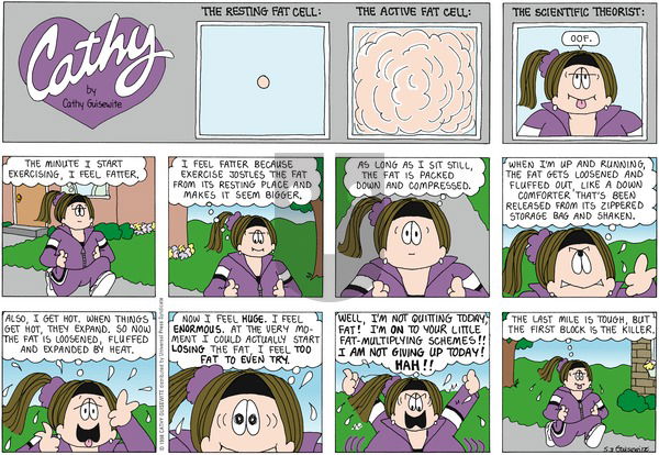 Cathy Classics on Sunday May 3, 1998 Comic Strip