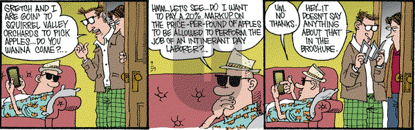 Monty on Thursday September 29, 2016 Comic Strip