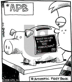 Reality Check on Thursday July 17, 2008 Comic Strip