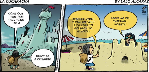 La Cucaracha on Sunday August 25, 2013 Comic Strip
