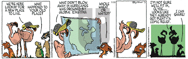 Over the Hedge on Wednesday July 19, 2006 Comic Strip