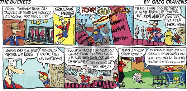 The Buckets - Sunday July 3, 2022 Comic Strip