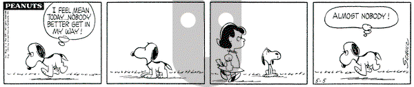 Peanuts on Wednesday October 15, 1975 Comic Strip