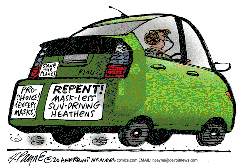 Henry Payne on Monday May 11, 2020 Comic Strip