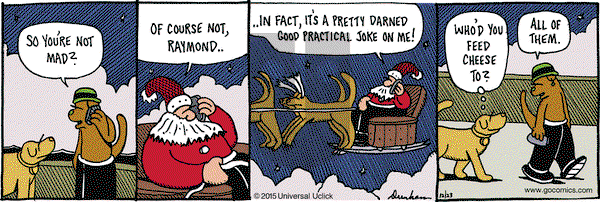 Overboard on Wednesday December 23, 2015 Comic Strip