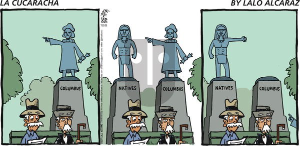 La Cucaracha on Sunday October 8, 2017 Comic Strip
