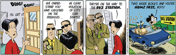 Baldo on Monday July 31, 2000 Comic Strip