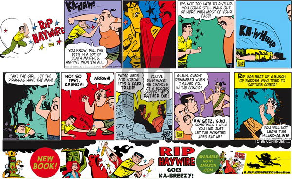 Rip Haywire on Sunday September 27, 2015 Comic Strip